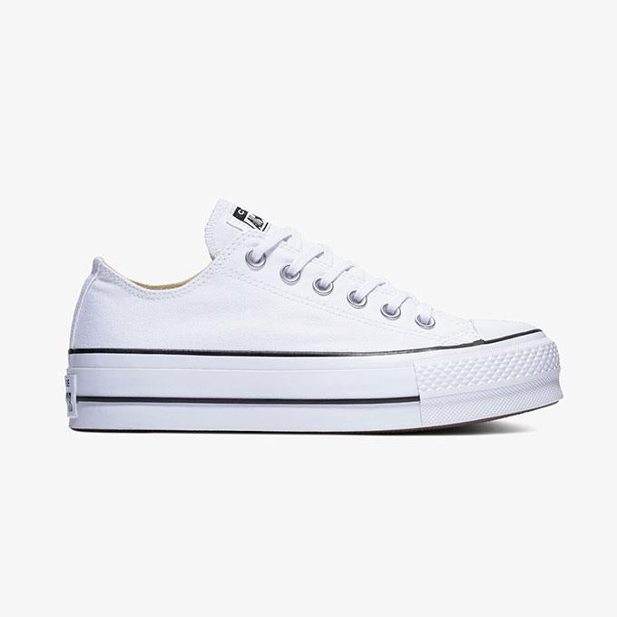 Converse Chuck Taylor All Star Canvas Platform Kadın Beyaz Sneaker