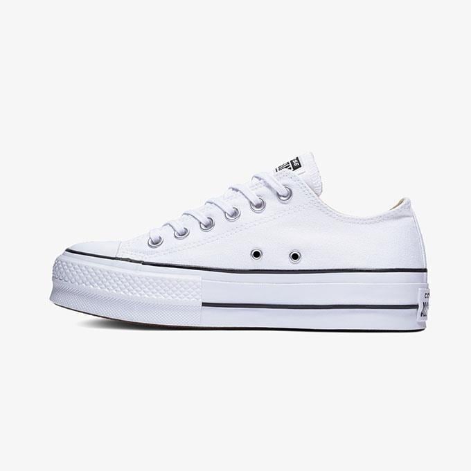 Converse Chuck Taylor All Star Canvas Platform Kadın Beyaz Sneaker