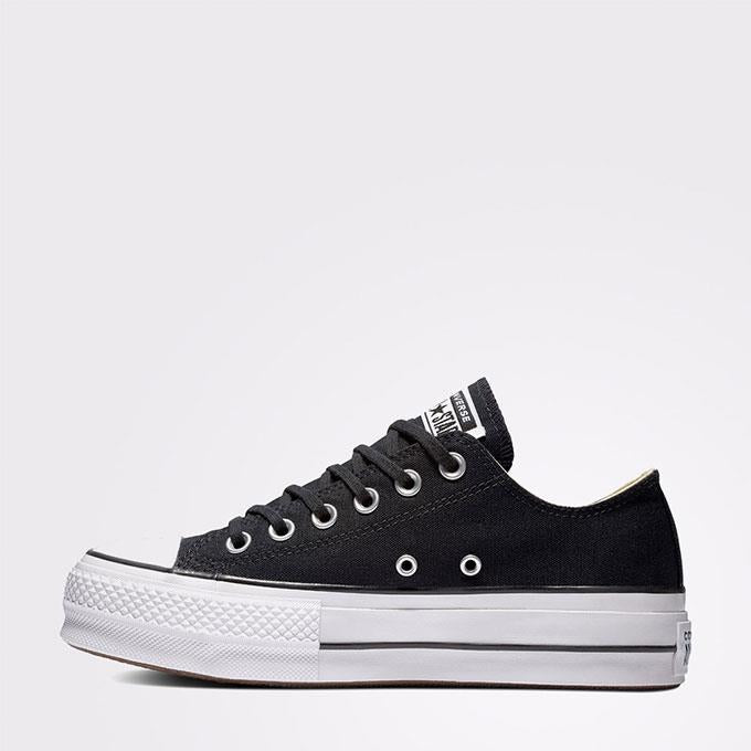 Converse Chuck Taylor All Star Canvas Platform Kadın Siyah Sneaker