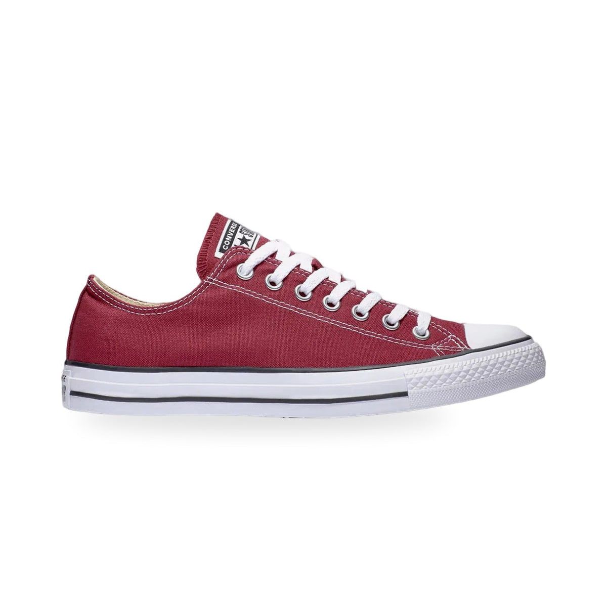Converse Chuck Taylor All Star Classic Erkek Sneaker - Bordo-Beyaz