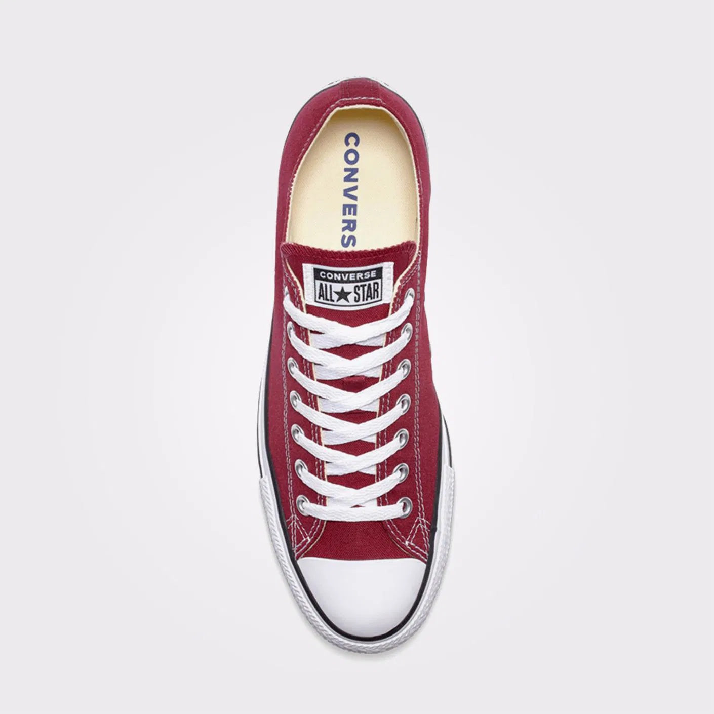 Converse Chuck Taylor All Star Classic Erkek Sneaker - Bordo-Beyaz