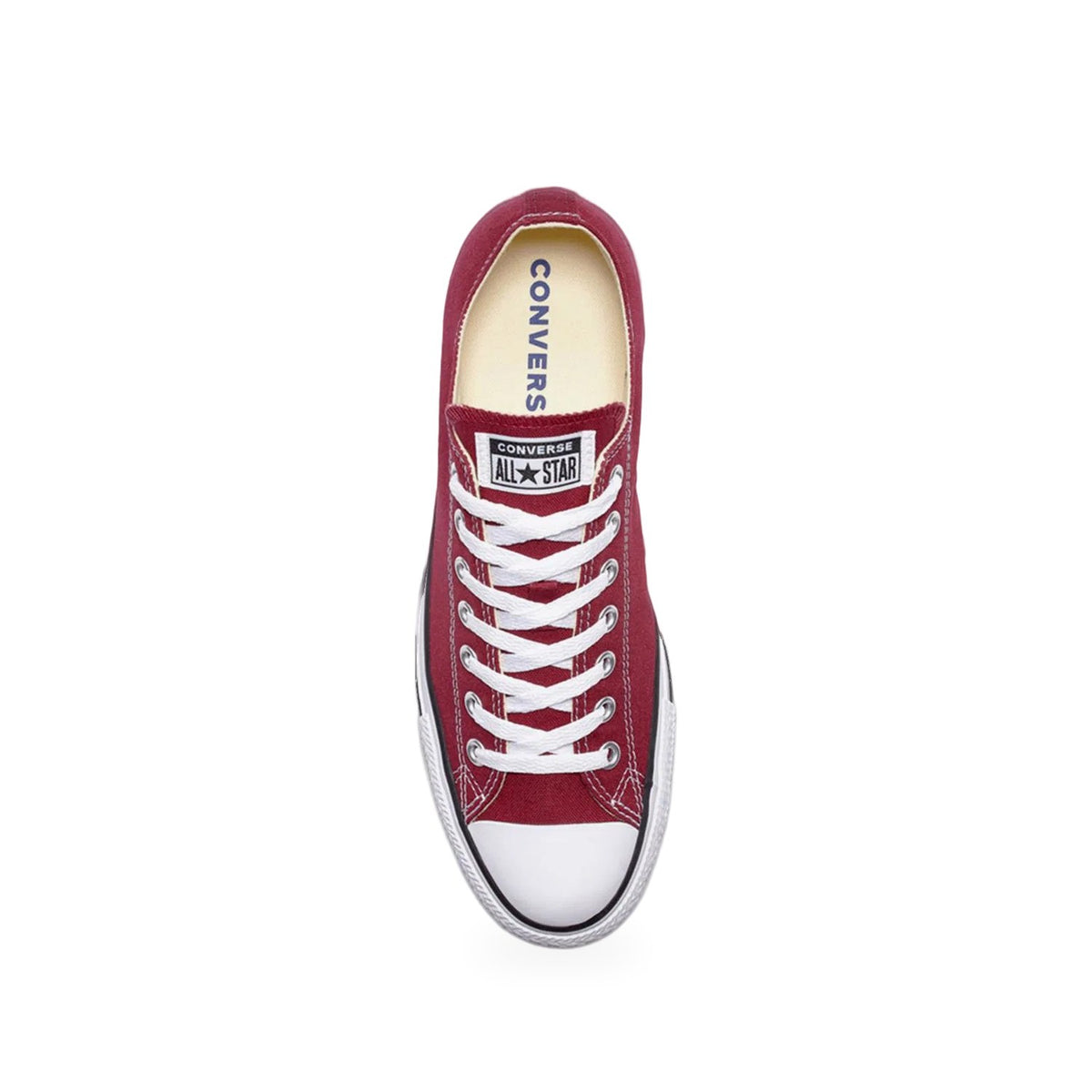 Converse Chuck Taylor All Star Classic Erkek Sneaker - Bordo-Beyaz