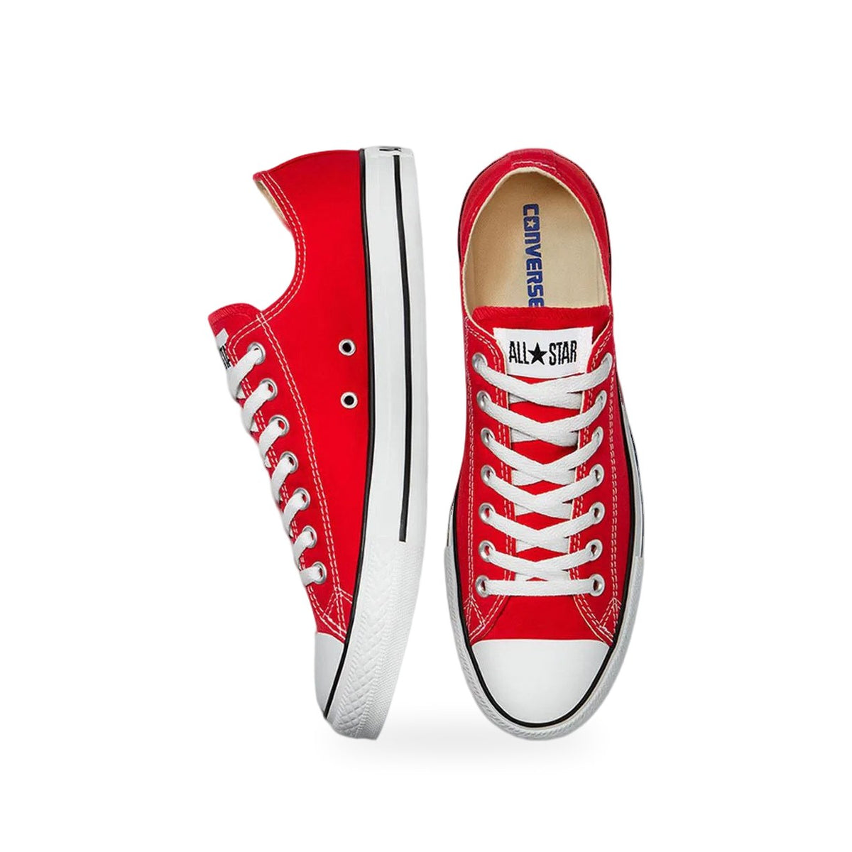 Converse Chuck Taylor All Star Classic Erkek Sneaker - Kırmızı-Beyaz