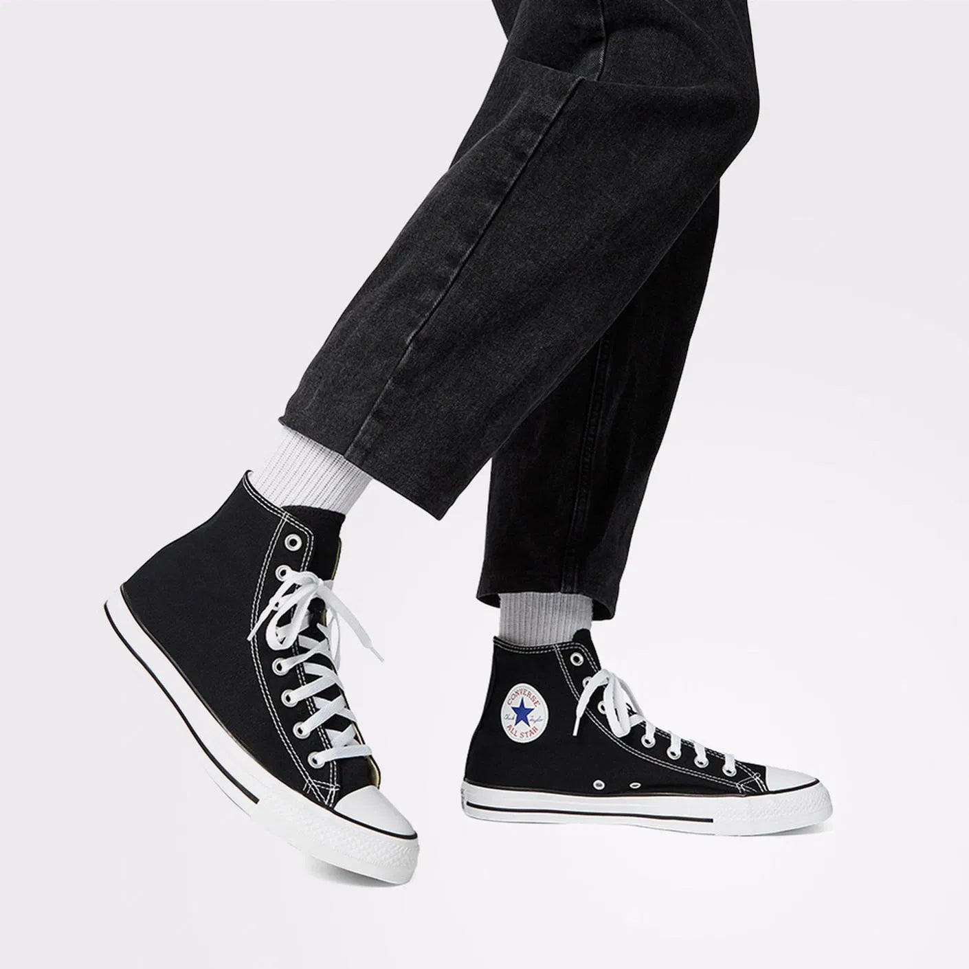 Converse Chuck Taylor All Star Classic Erkek Sneaker - Siyah-Beyaz