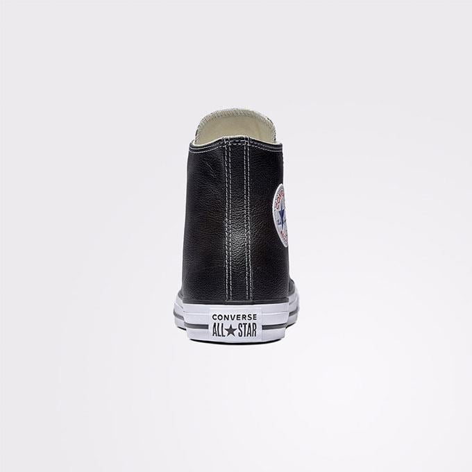 Converse Chuck Taylor All Star Leather Unisex Sneaker - Siyah - görsel 5