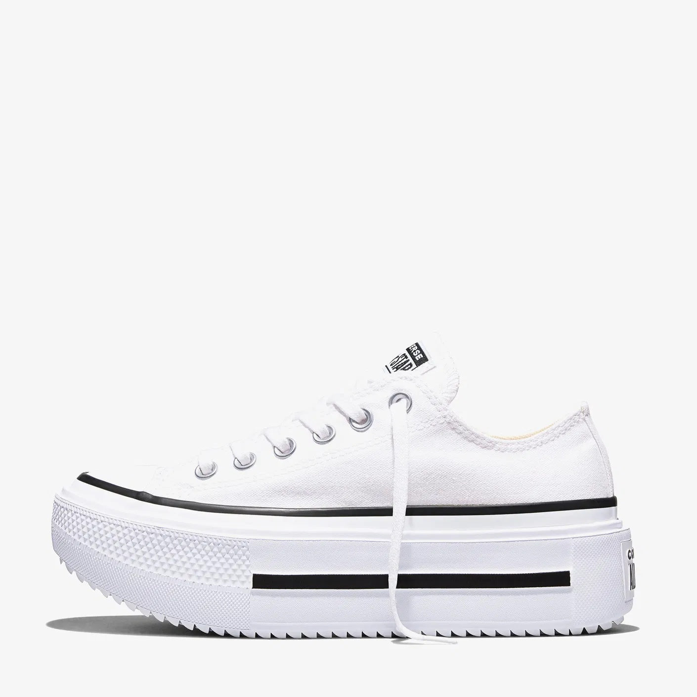 Converse Chuck Taylor All Star Lift Double Stack Canvas Platform Kadın Sneaker - Beyaz