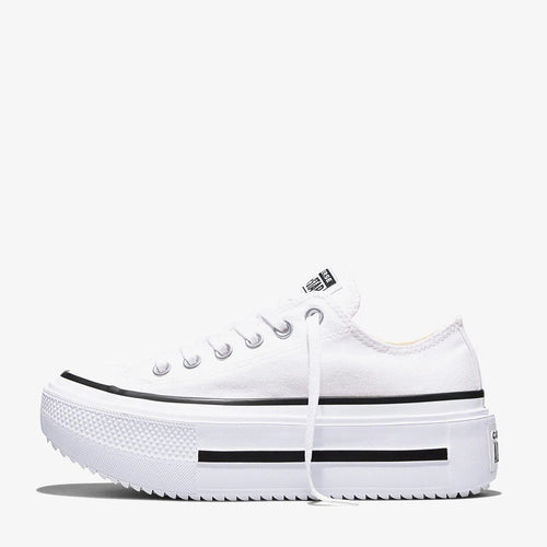 Converse Chuck Taylor All Star Lift Double Stack Canvas Platform Kadın Sneaker - Beyaz