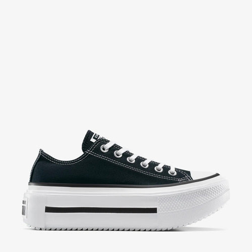 Converse Chuck Taylor All Star Lift Double Stack Canvas Platform Kadın Sneaker - Siyah