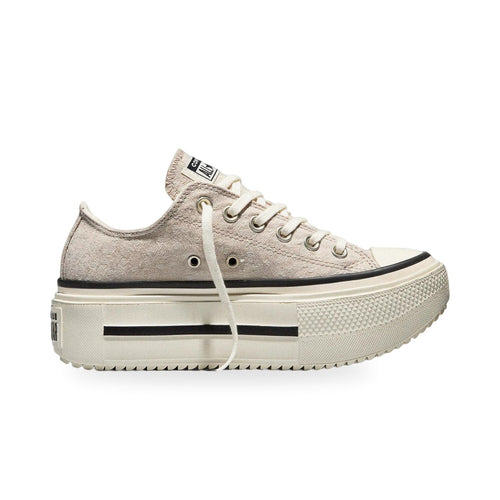 Converse Chuck Taylor All Star Lift Double Stack Platform Kadın Sneaker - Bej