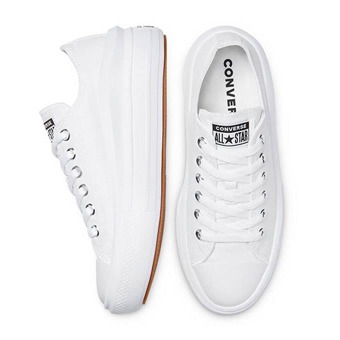 Converse Chuck Taylor All Star Move Canvas Platform Kadın Beyaz Sneaker