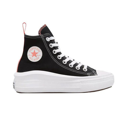 Converse Chuck Taylor All Star Move Canvas Platform Kadın Sneaker - Siyah