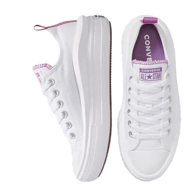Converse Chuck Taylor All Star Move Color Pop Platform Kadın Beyaz Sneaker