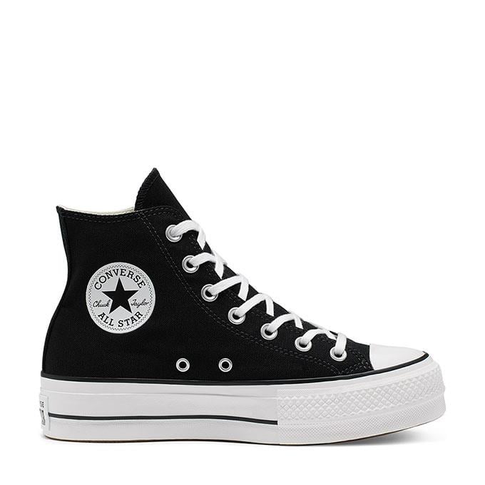 Converse Chuck Taylor All Star Platform Canvas Unisex Siyah Sneaker