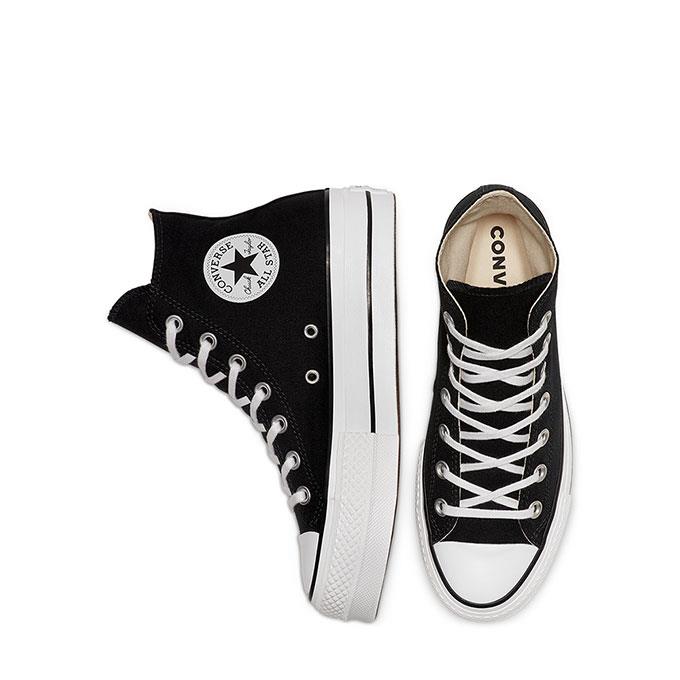 Converse Chuck Taylor All Star Platform Canvas Unisex Siyah Sneaker