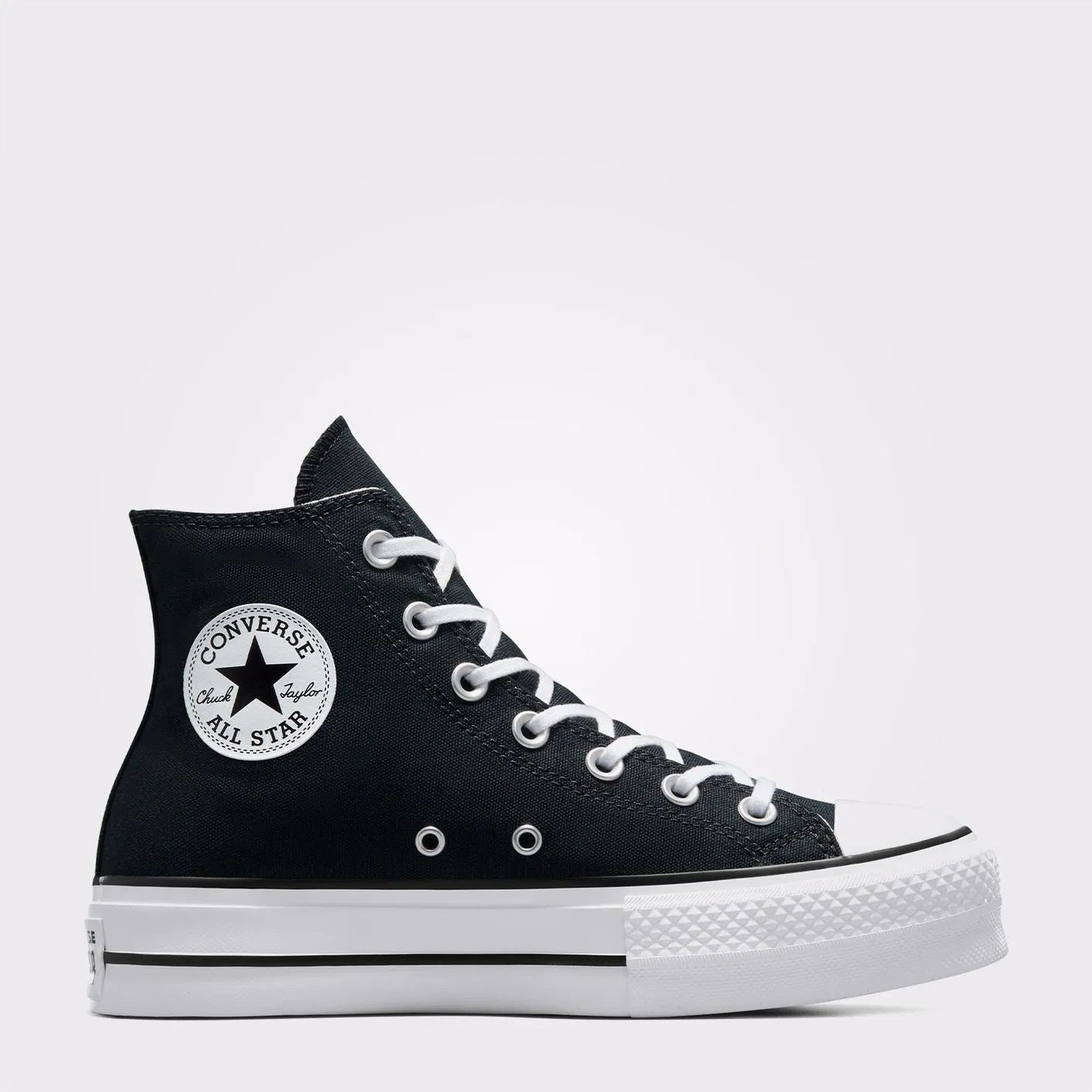 Converse Chuck Taylor All Star Platform Canvas Unisex Sneaker - Siyah