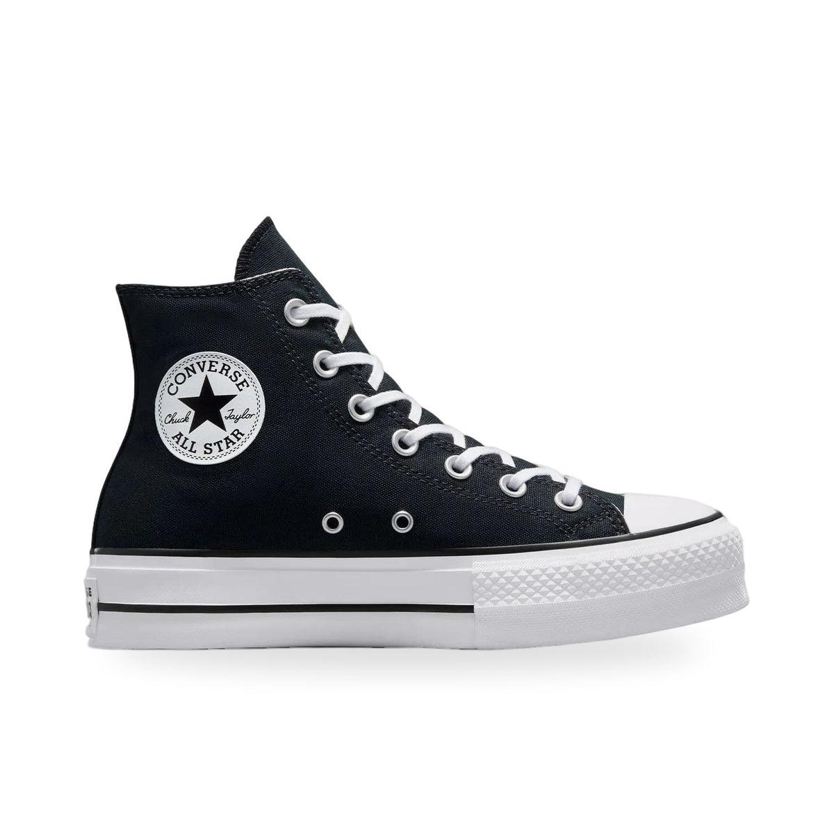Converse Chuck Taylor All Star Platform Canvas Unisex Sneaker - Siyah
