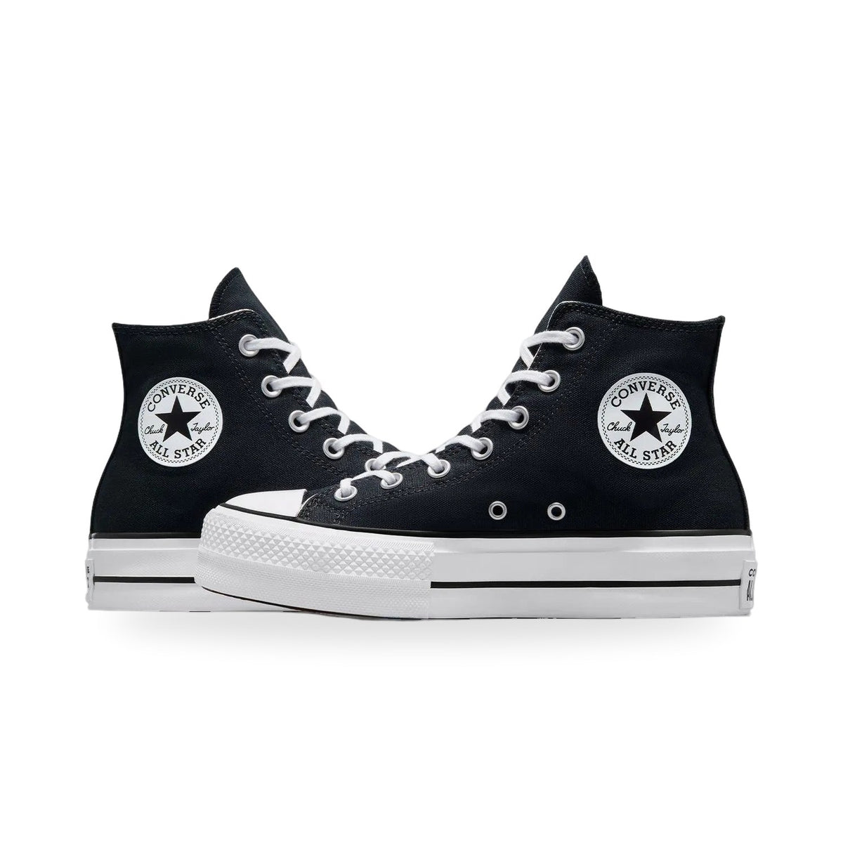 Converse Chuck Taylor All Star Platform Canvas Unisex Sneaker - Siyah - görsel 4