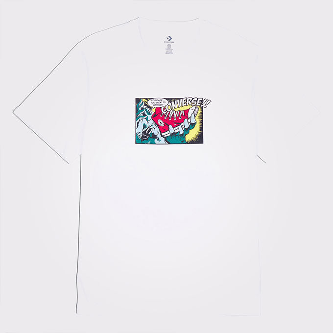 Converse Comıc Erkek Beyaz T-Shirt