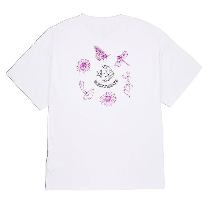 Converse Outdoor Lıne Art Erkek Beyaz T-Shirt