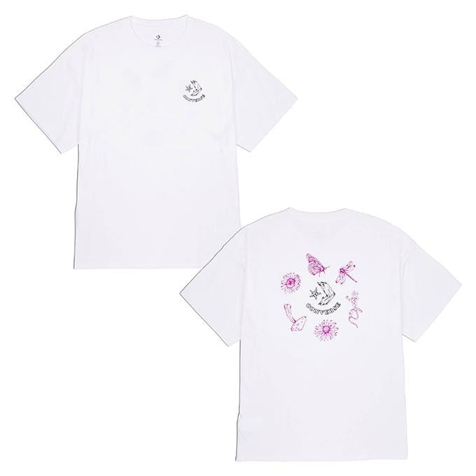 Converse Outdoor Lıne Art Erkek Beyaz T-Shirt