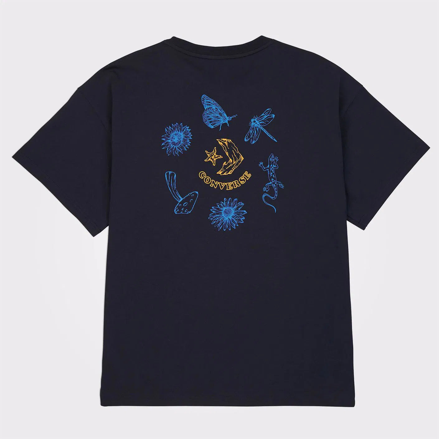 Converse Outdoor Lıne Art Erkek Siyah T-Shirt