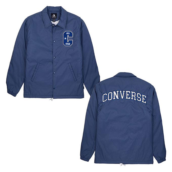 Converse Retro Chuck Coaches Erkek Lacivert Ceket - Mont