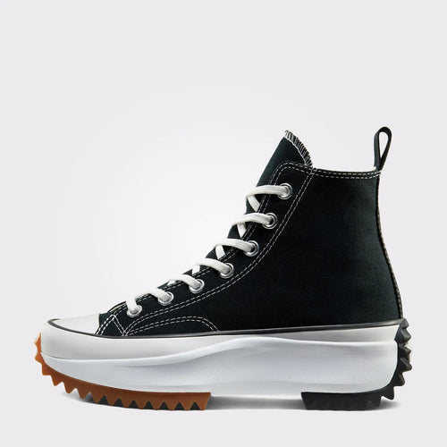Converse Run Star Hike Canvas Platform Kadın Sneaker - Siyah