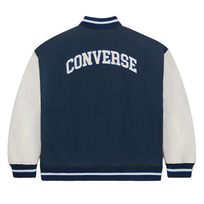 Converse Varsıty Graphıc Erkek Lacivert Ceket - Mont