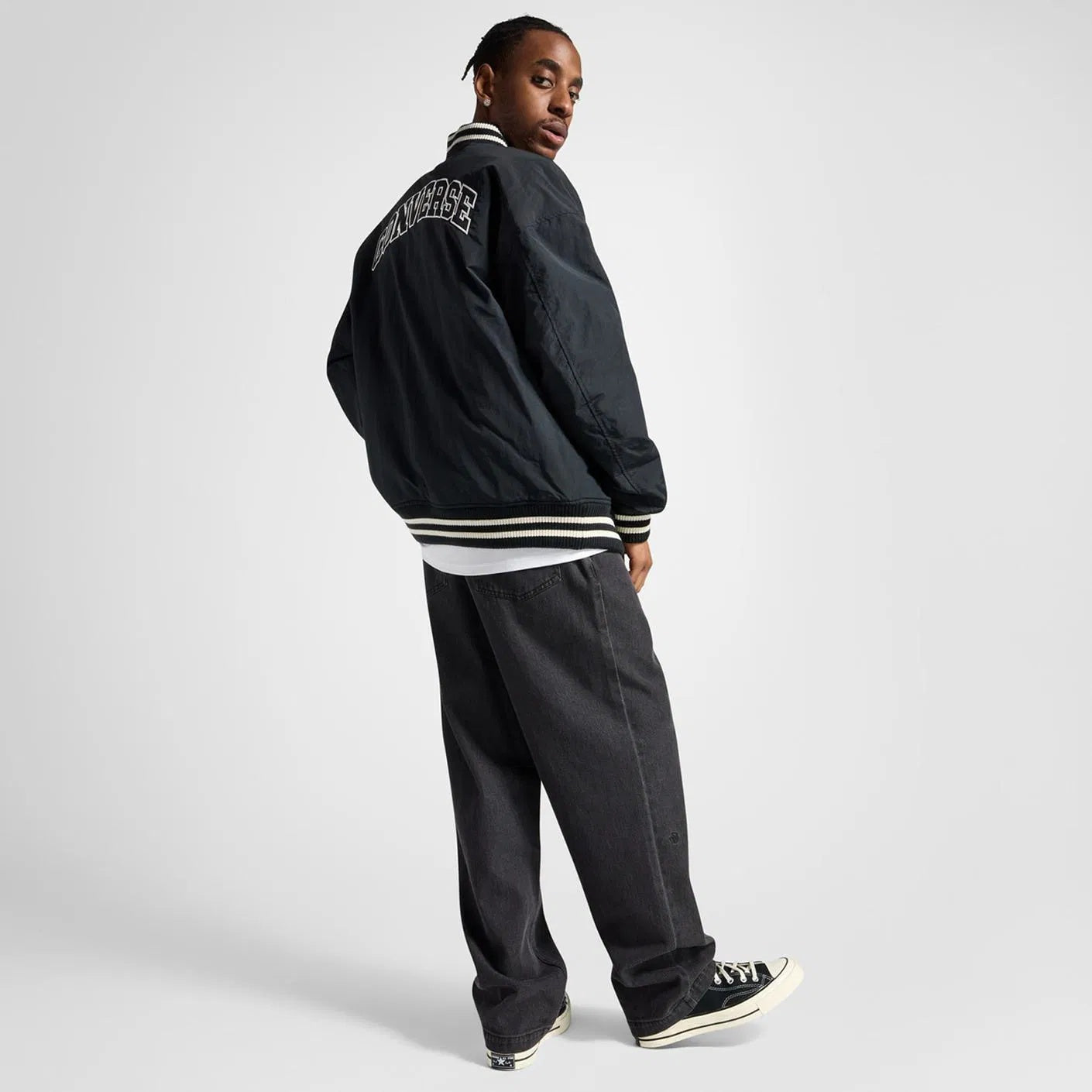 Converse Varsity Graphic Erkek Mont - Lacivert