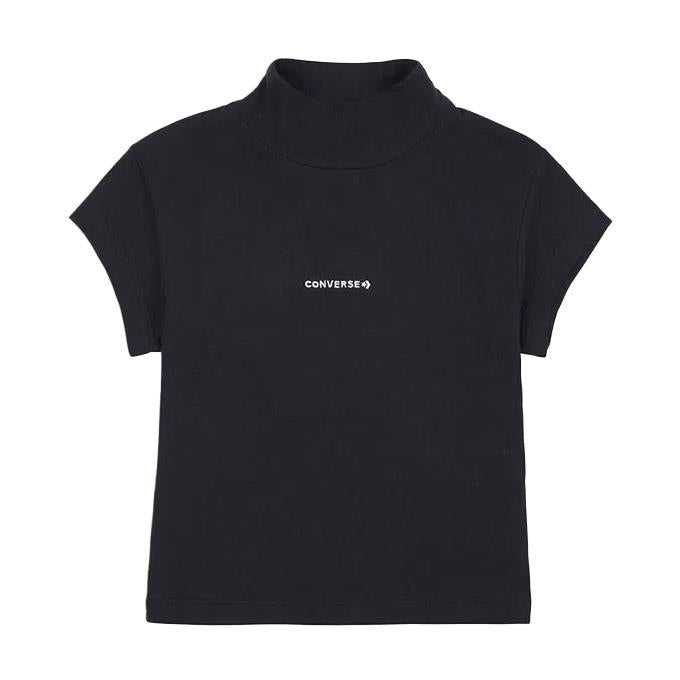 Converse Wordmark Kadın Siyah T-Shirt