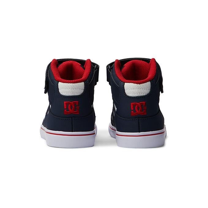 DC Pure Hıgh-Top Ev Çocuk - Erkek Dc Navy/Ath Red Sneaker