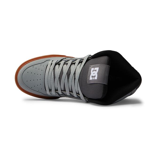 DC Pure Hıgh-Top Wc Erkek Grey/Whıte/Grey Sneaker