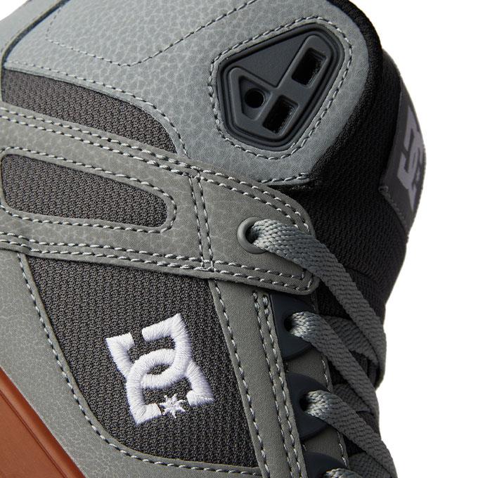 DC Pure Hıgh-Top Wc Erkek Grey/Whıte/Grey Sneaker