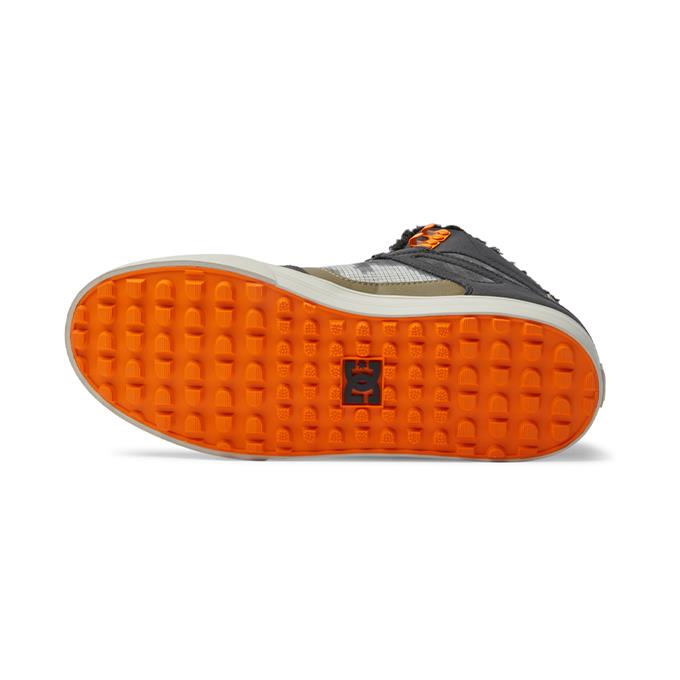 DC Pure Hıgh-Top Wc Wnt Erkek Black/Green Prınt Sneaker
