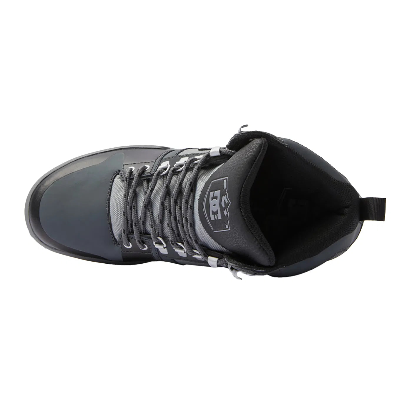 DC Pure Hıgh-Top Wr Boot Erkek Black/Grey/Black Sneaker