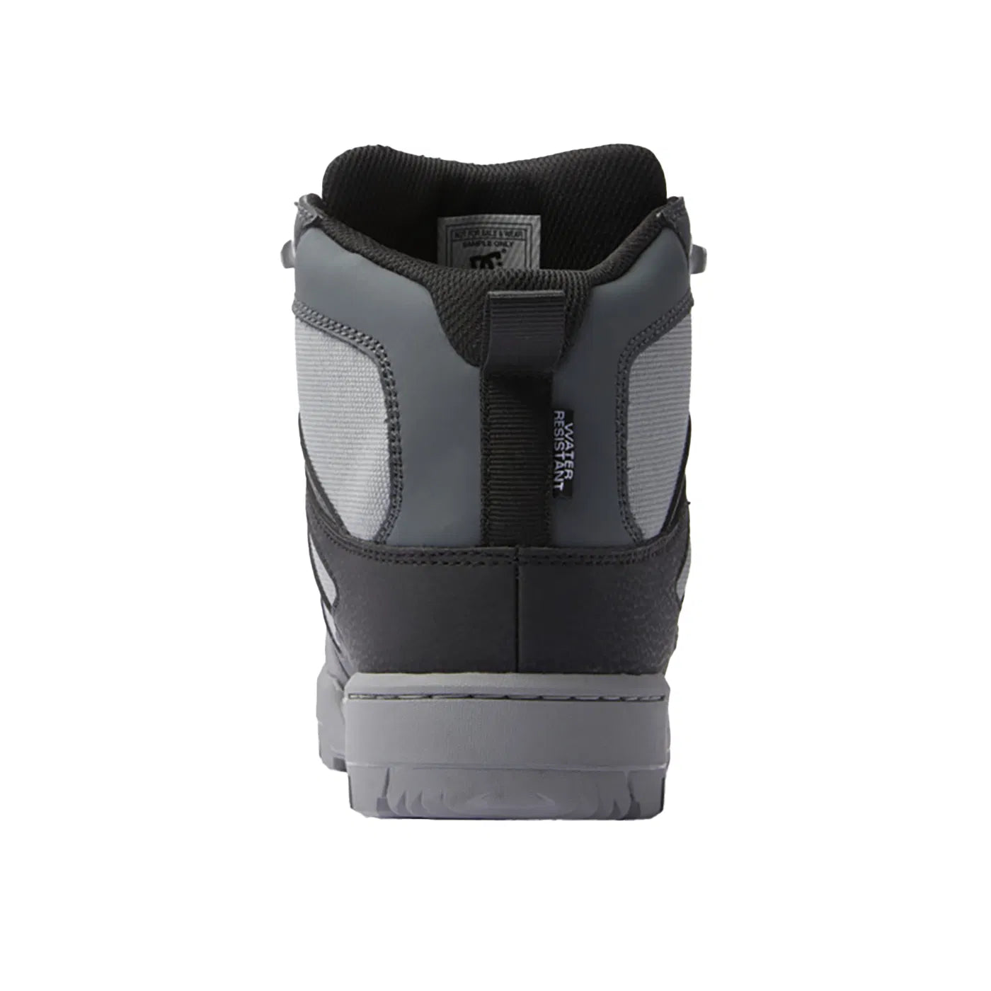 DC Pure Hıgh-Top Wr Boot Erkek Black/Grey/Black Sneaker