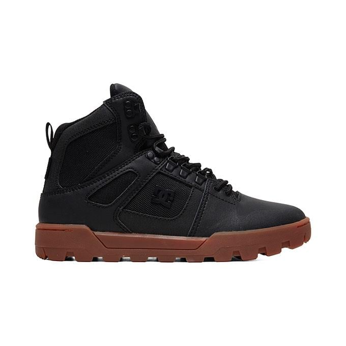 DC Pure Hıgh-Top Wr Boot Erkek Black/Gum Sneaker