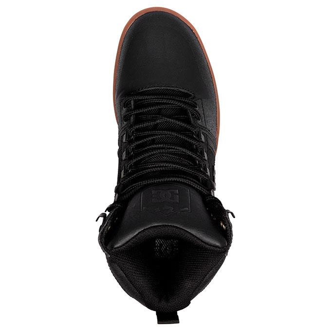 DC Pure Hıgh-Top Wr Boot Erkek Black/Gum Sneaker