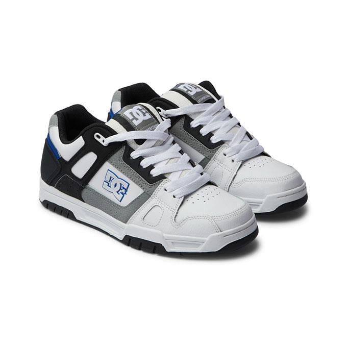 DC Stag Erkek Whıte/Grey/Blue Sneaker