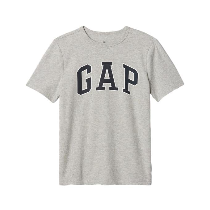 GAP V-Bas SS Logo Beyaz Çocuk - Erkek T-Shirt