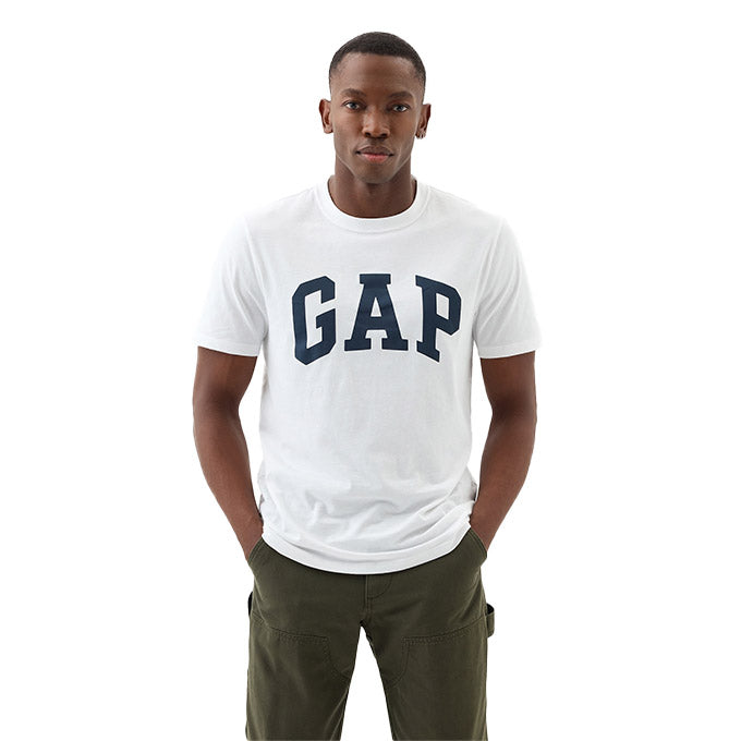 GAP V-Everyday Soft Basic Logo Mavi Erkek T-Shirt