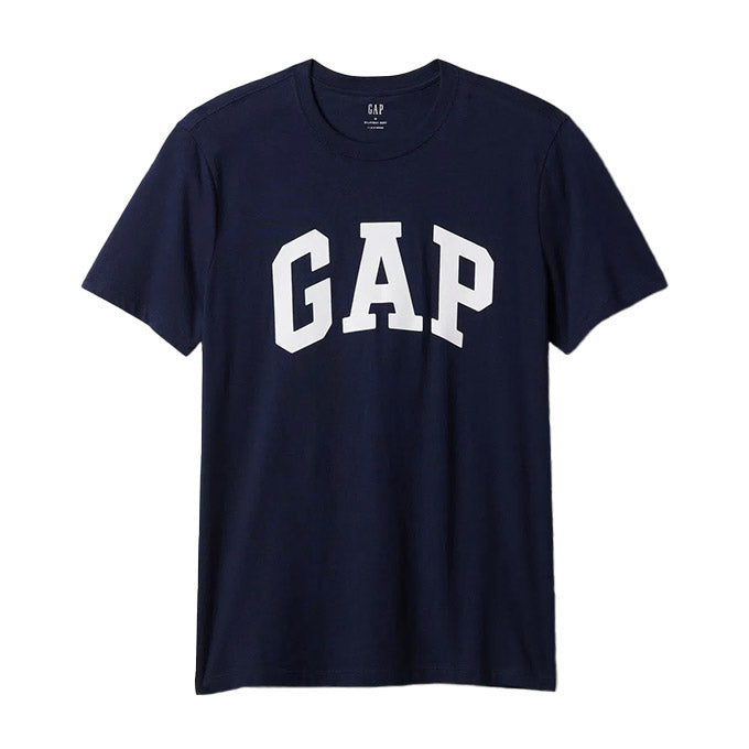 GAP V-Everyday Soft Basic Logo Mavi Erkek T-Shirt