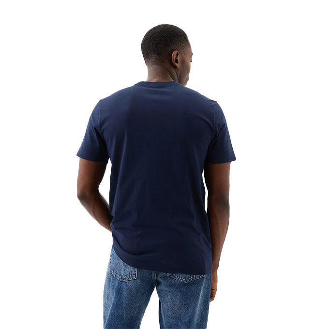 GAP V-Everyday Soft Basic Logo Mavi Erkek T-Shirt