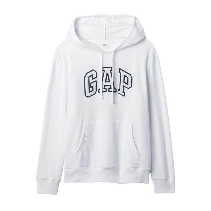GAP V-Frch Heritage Hoodie Beyaz Kadın Sweatshirt