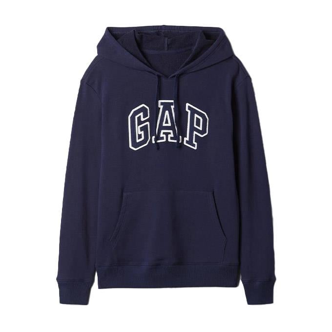 GAP V-Frch Heritage Hoodie Lacivert Kadın Sweatshirt