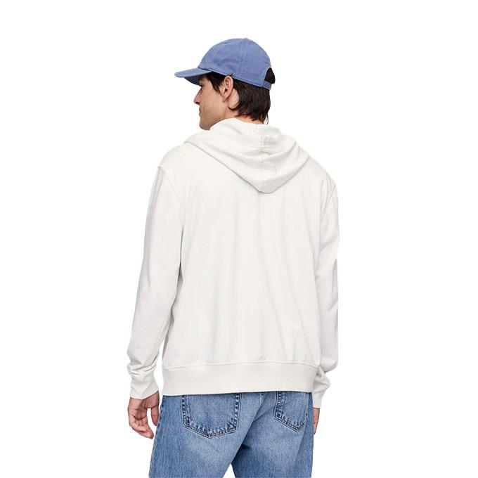 GAP V-Frch Heritage Logo Full Zip Gri Erkek Sweatshirt