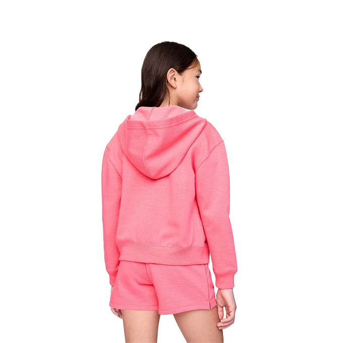 GAP V-Frch Logo Full Zip Beyaz Çocuk - Kız Sweatshirt