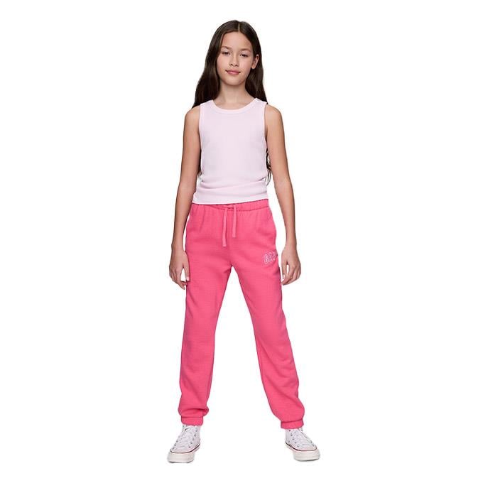 GAP V-Frch Logo Jogger Pembe Çocuk - Kız Eşofman Altı