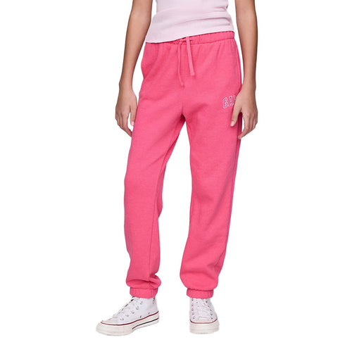 GAP V-Frch Logo Jogger Kız Çocuk Eşofman Altı - Pembe