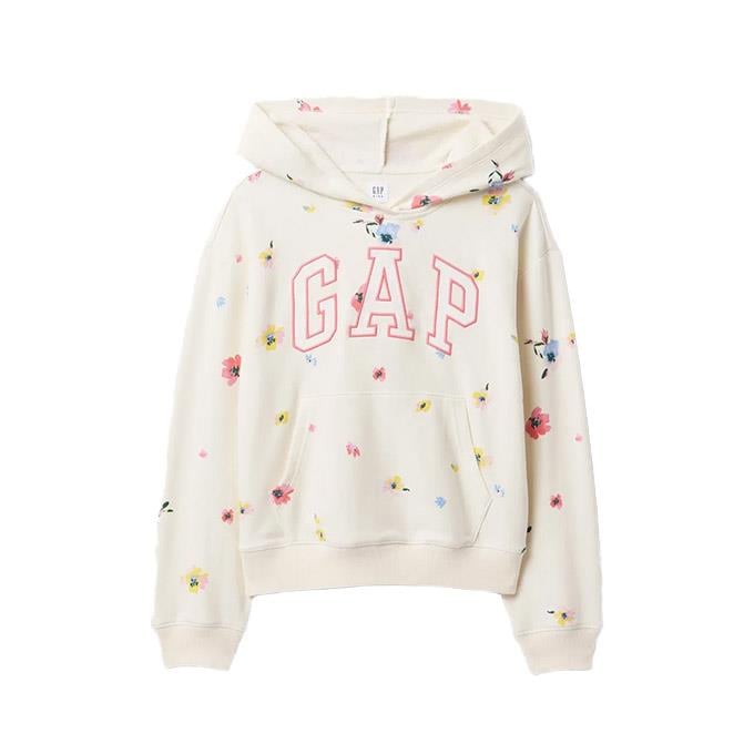 GAP V-Frch Sp Logo Gri Çocuk - Kız Sweatshirt